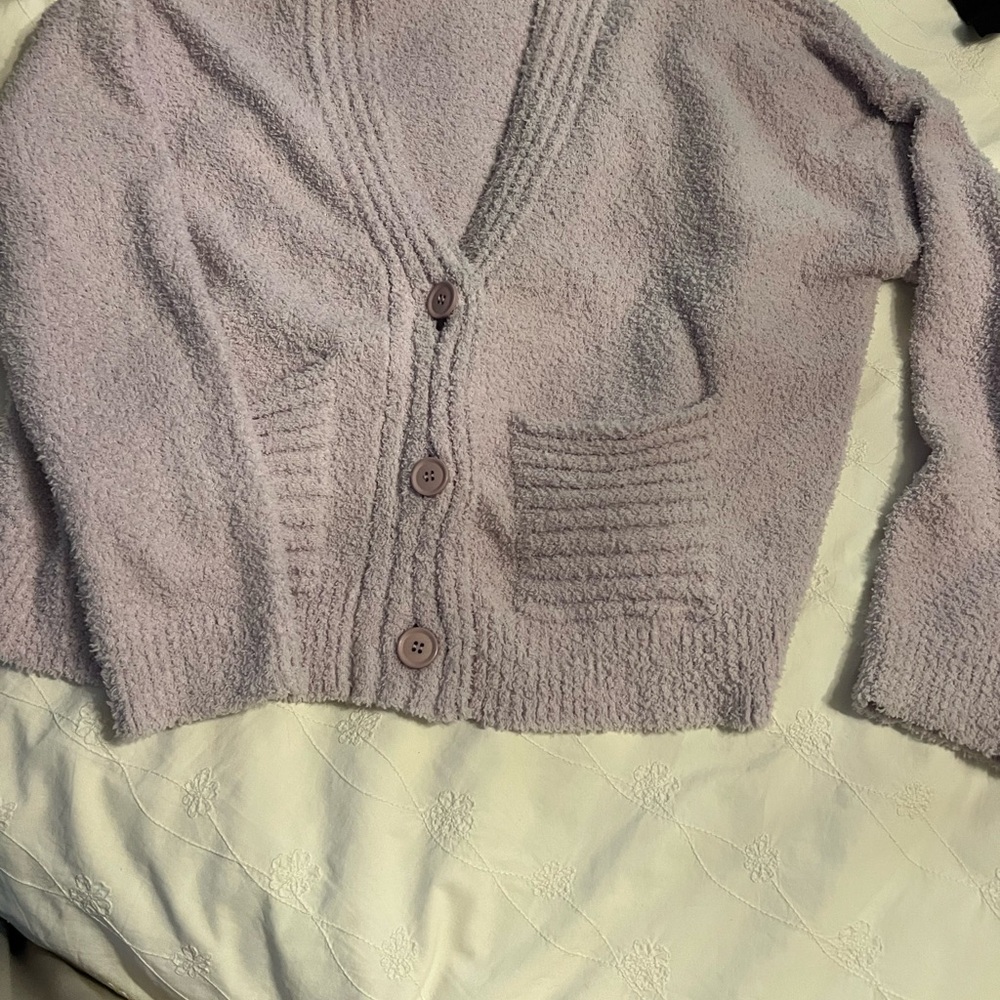 Cozy Women's Sweater in Soft Purple